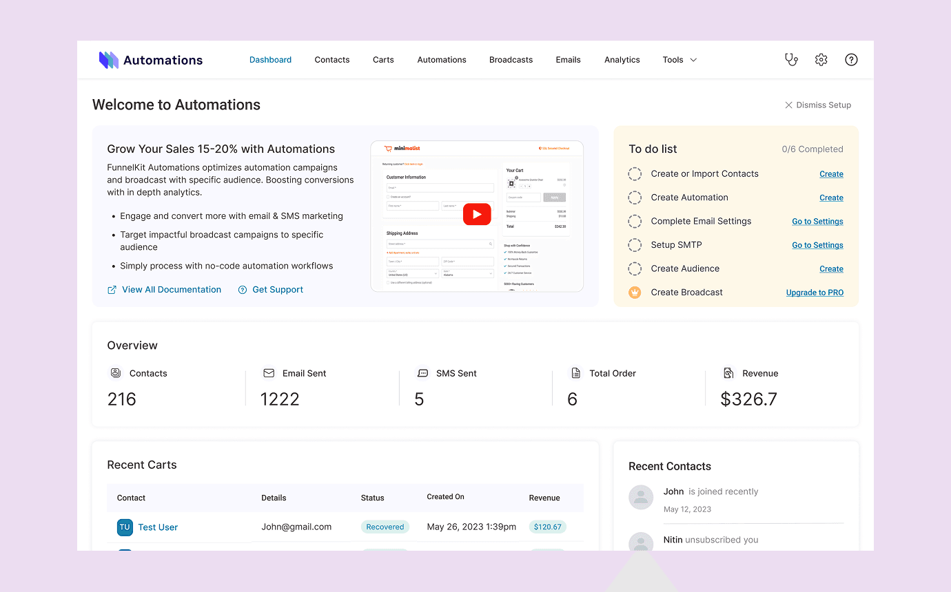 Project Funnel Automations