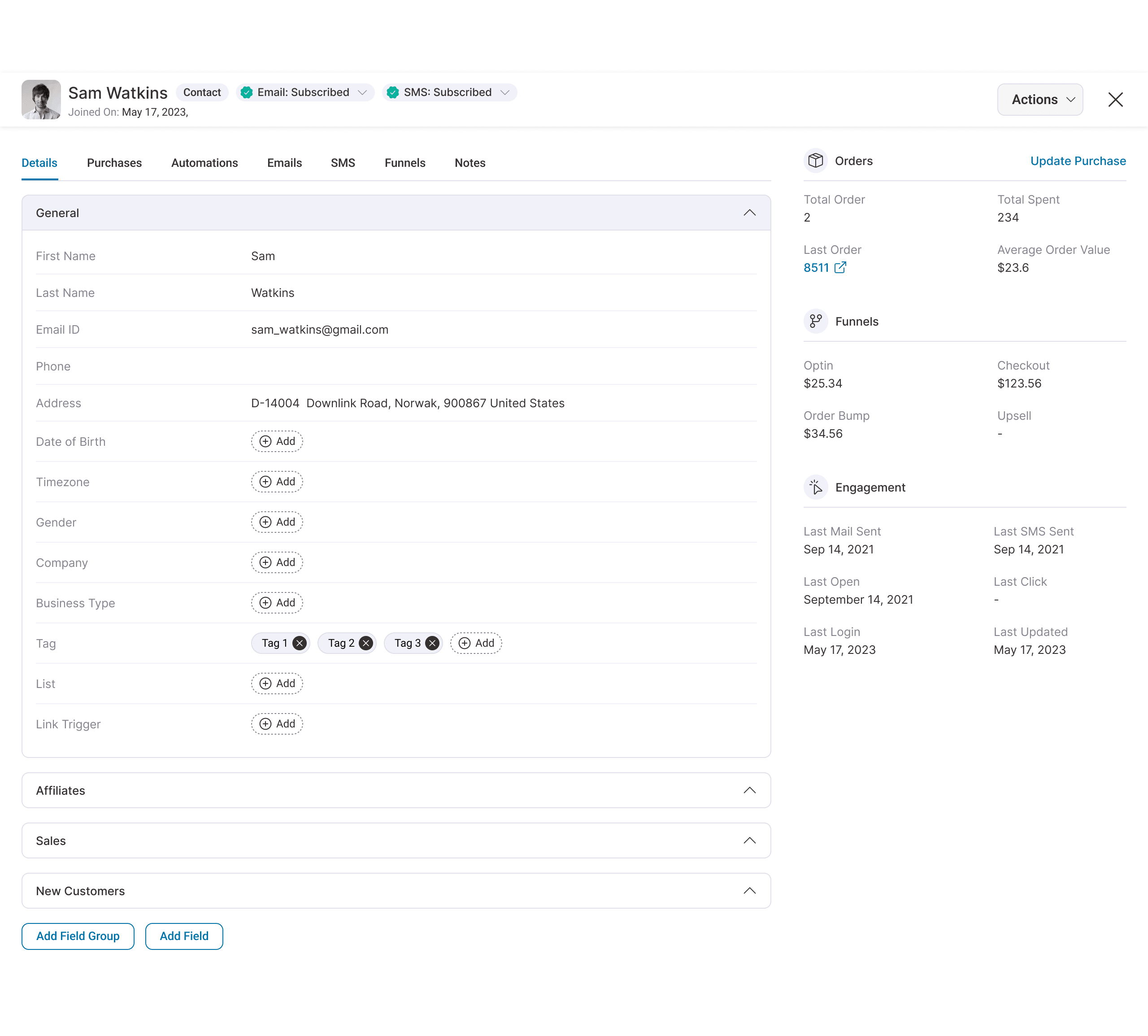 Final design screen 8